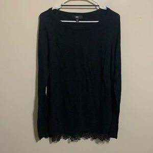 Mossimo black sweater XL
